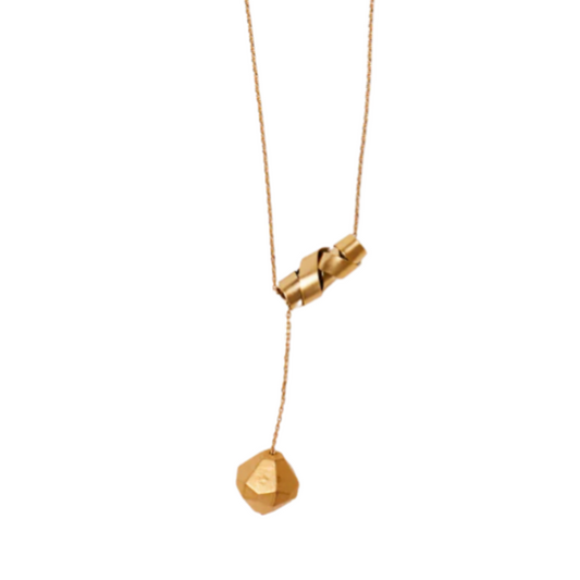 MALALA GOLDEN TIE NECKLACE