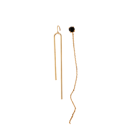 GOLD WIRE  EARRINGS