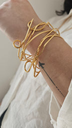 Hurricane -Gold -Set of 3