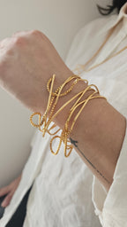 Hurricane -Gold -Set of 3