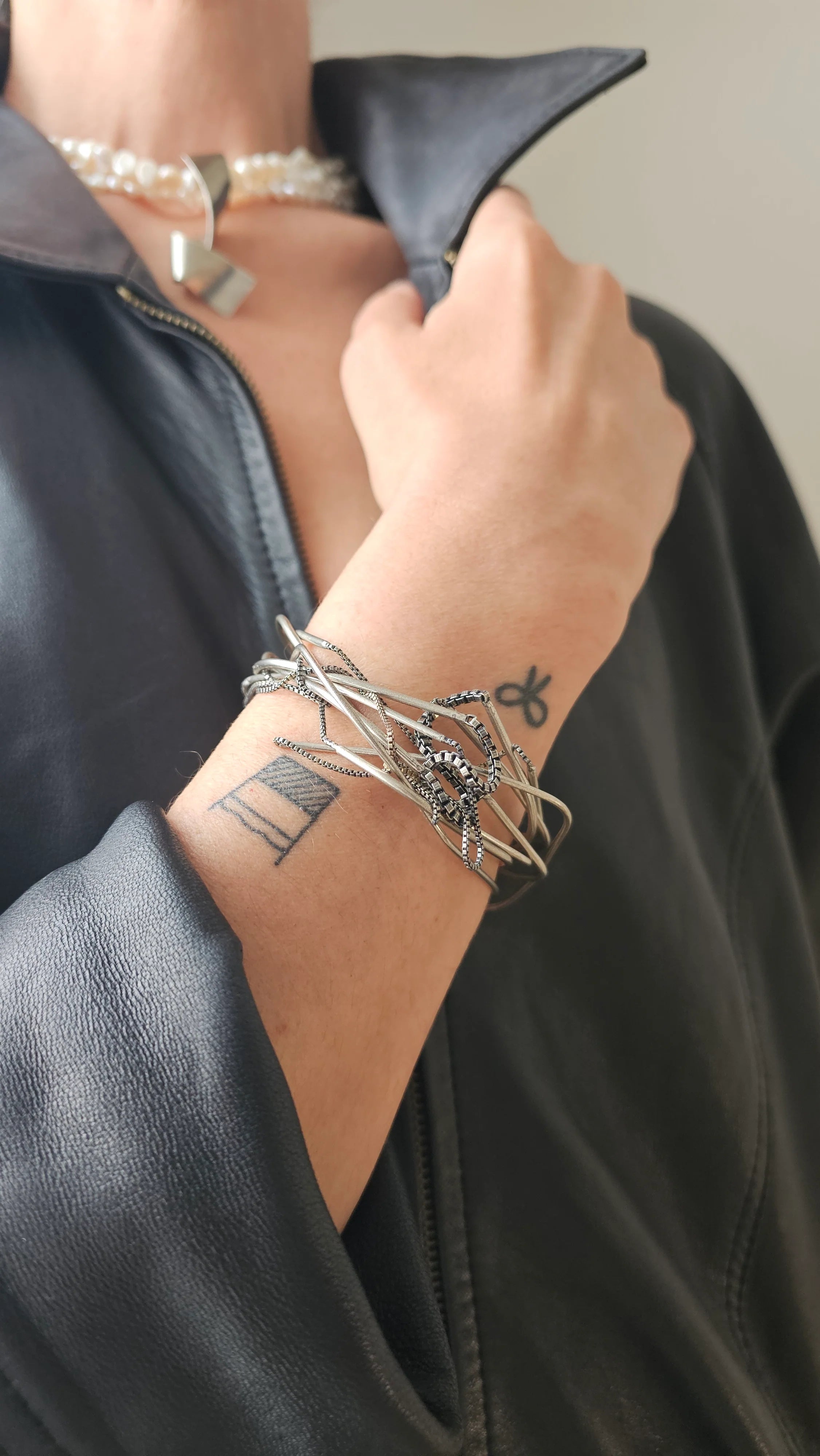 Hurricane -Silver -Set of 5