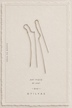OTILYAS certificate, Birth Earrings Nº 3447, serial B3447S4