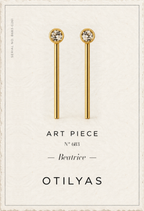 OTILYAS certificate, Art Piece Nº 683 Beatrice, serial B683-G261