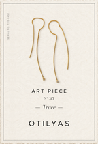 Trace Earrings Nº 315 (T315-G452) certificate