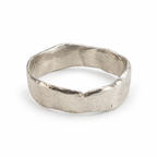 Men's Sculptural Ring No. 1 in 925 sterling silver, view 1
