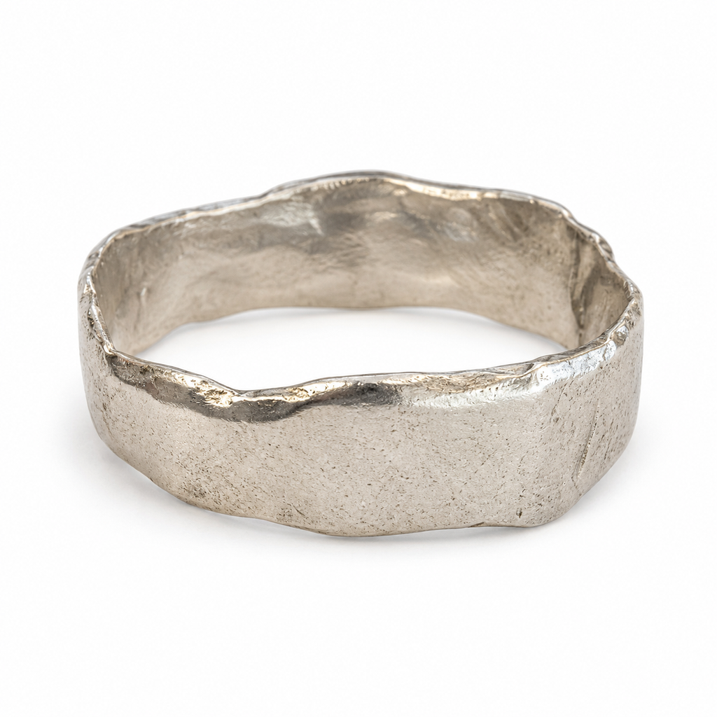 Men's Sculptural Ring No. 1 in 925 sterling silver, view 3
