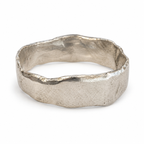 Men's Sculptural Ring No. 1 in 925 sterling silver, view 3