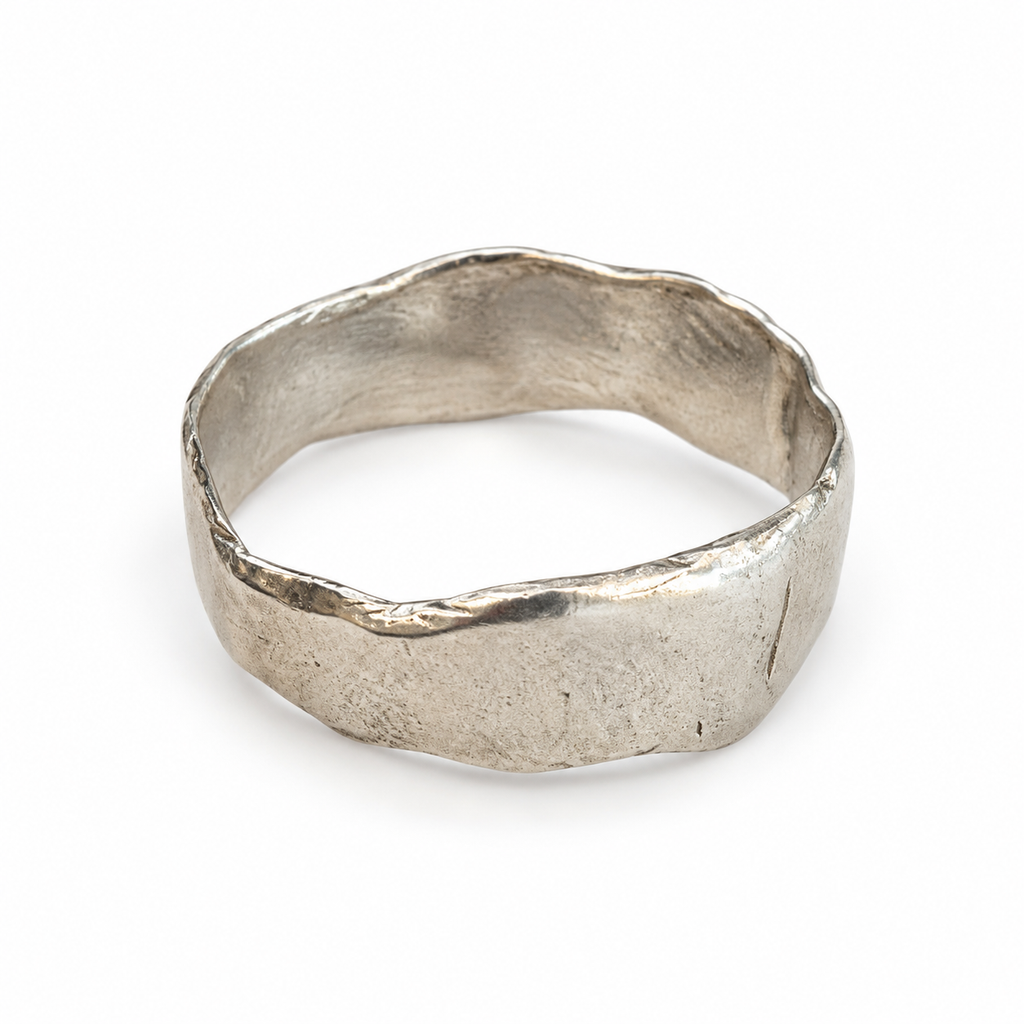 Men's Sculptural Ring No. 1 in 925 sterling silver, view 5
