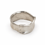 Men's Sculptural Ring No. 2 in 925 sterling silver, view 1