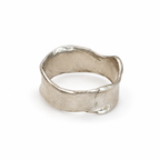 Men's Sculptural Ring No. 2 in 925 sterling silver, view 3