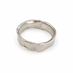 Men's Sculptural Ring No. 6 in 925 sterling silver, view 3