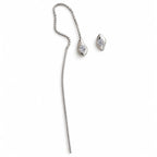 OTILYAS Birth Earrings (A) Nº 3447, one of a kind, front on white
