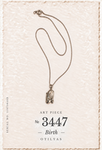 OTILYAS certificate, Birth Necklace (A) Nº 3447, serial 11075843B