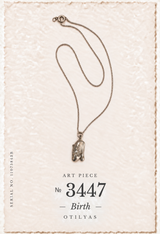 OTILYAS certificate, Birth Necklace (A) Nº 3447, serial 11075843B