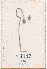 OTILYAS certificate, Birth Earrings (A) Nº 3447, serial 11078264B