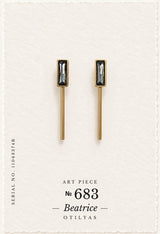 OTILYAS certificate Beatrice Earrings (B) Nº 683, serial 11068374B