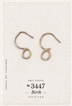 OTILYAS certificate, Birth Earrings (B) Nº 3447, serial 11034436R