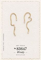 OTILYAS certificate Wendy Earrings (C) Nº 83647, serial 11083662Z