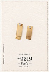 OTILYAS certificate Paula Earrings Nº 9319, serial 110893197P