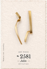 OTILYAS certificate Jolin Earrings (A) Nº 2581, serial 11025814J