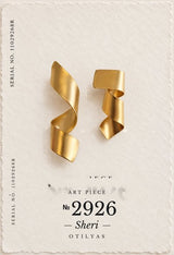 OTILYAS certificate Sheri Earrings (A) Nº 2926, serial 11029268R