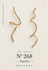OTILYAS certificate Anjelica Earrings (A) Nº 268, serial 11026853A