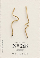 OTILYAS certificate Anjelica Earrings (B) Nº 268, serial 11026864B
