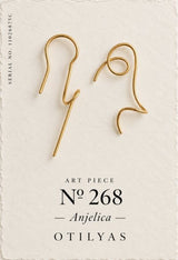 OTILYAS certificate Anjelica Earrings (C) Nº 268, serial 11026875C
