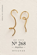 OTILYAS certificate Anjelica Earrings (D) Nº 268, serial 11026886D