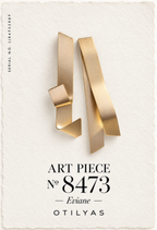 OTILYAS certificate, Evviane Earrings (B) Nº 8473, serial 118473308F