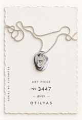 OTILYAS certificate, Birth Necklace (C) Nº 3447, serial 11034471G