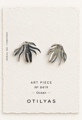 OTILYAS certificate, Ocean Earrings Nº 8419, serial 11084192H