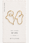 OTILYAS certificate, Elaine Earrings Nº 395, serial E395B8