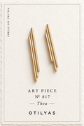 OTILYAS certificate, Thea Earrings Nº 817, serial T817G6