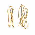 OTILYAS Elaine Earrings (C) Nº 395, one of a kind, front on white