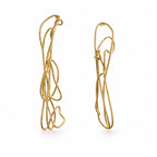 OTILYAS Elaine Earrings (E) Nº 395, one of a kind, front on white
