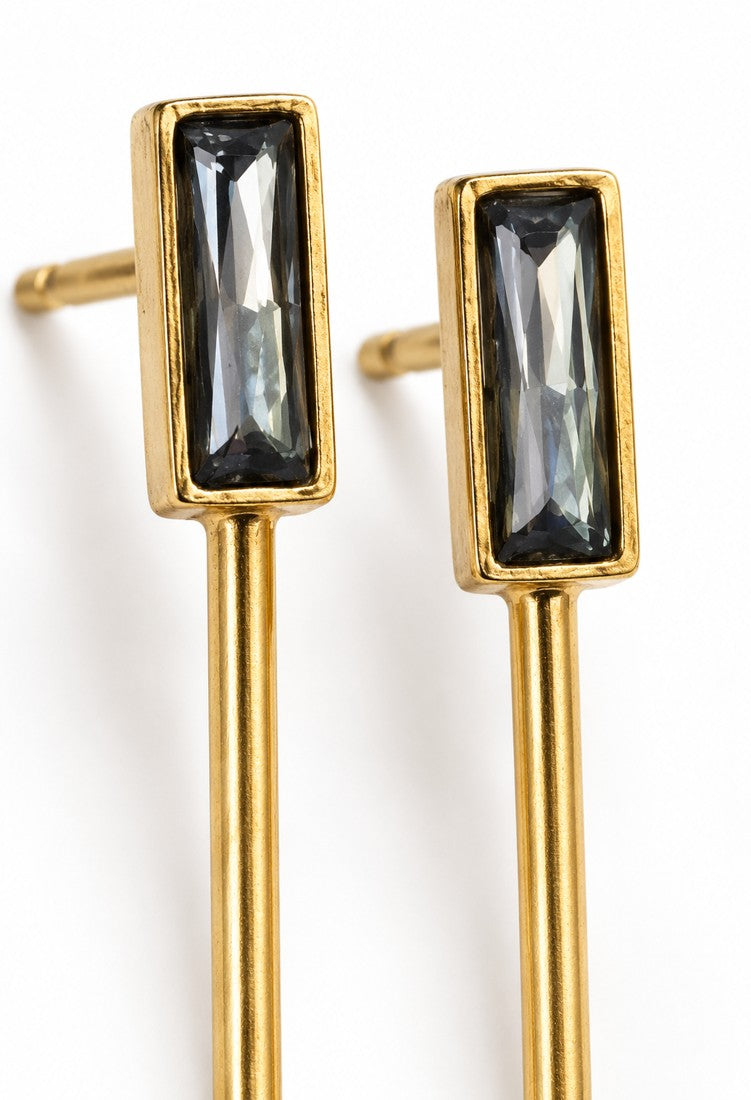 OTILYAS Beatrice Earrings (B) Nº 683, one of a kind, view 4 on white
