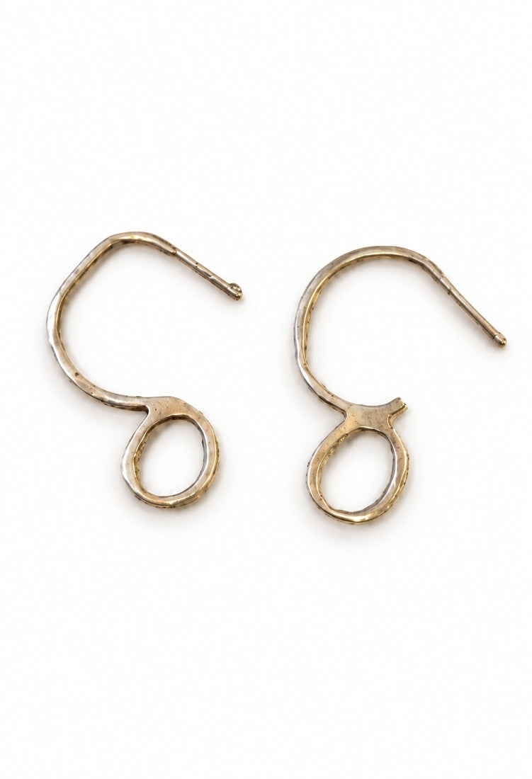 OTILYAS Birth Earrings (B) Nº 3447, one of a kind, view 1 on white