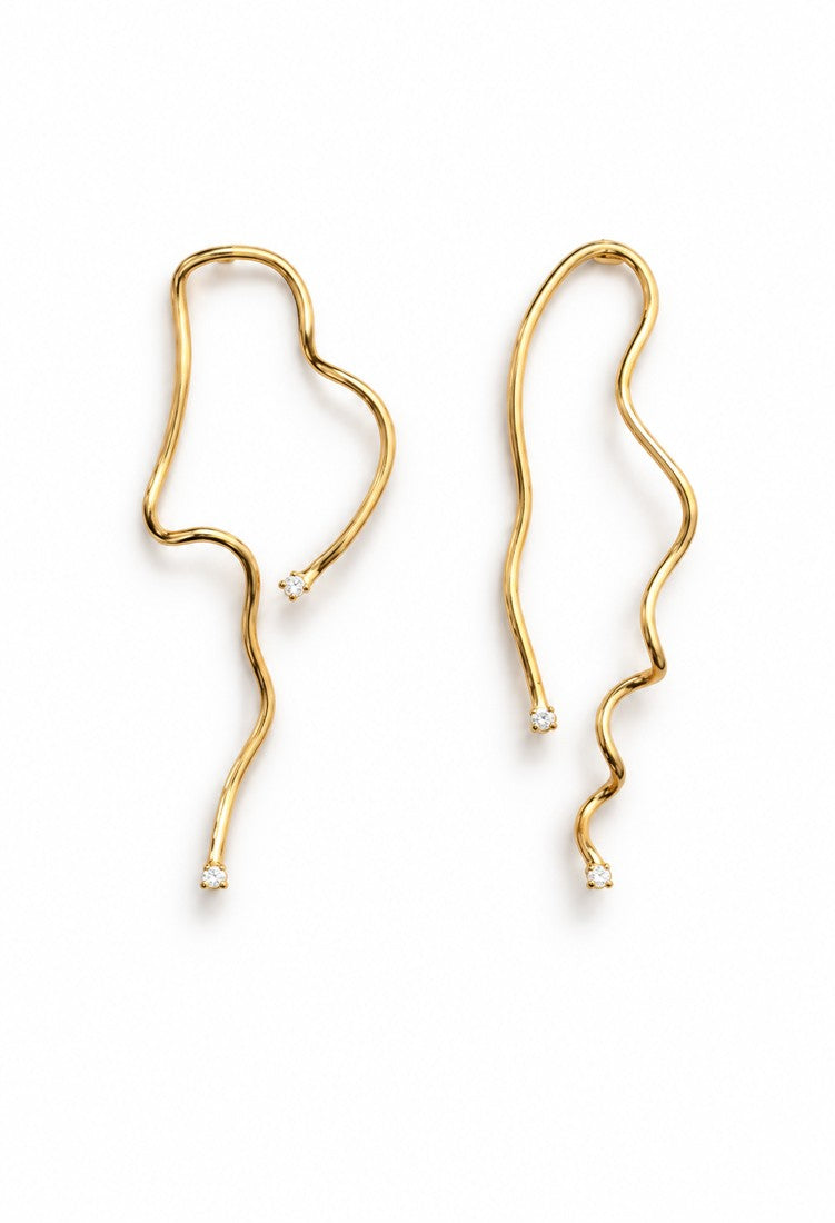 OTILYAS Wendy Earrings (A) Nº 83647, one of a kind, view 1 on white