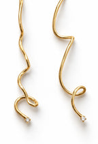 OTILYAS Wendy Earrings (B) Nº 83647, one of a kind, view 4 on white