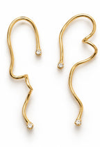 OTILYAS Wendy Earrings (C) Nº 83647, one of a kind, view 4 on white
