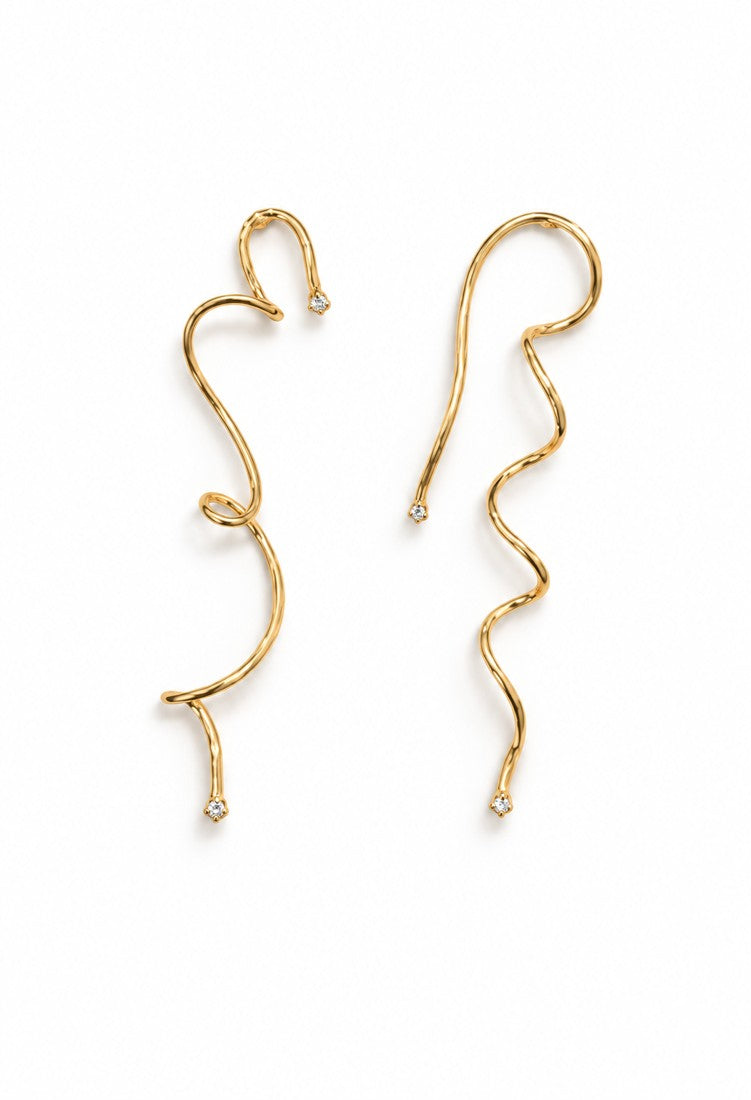 OTILYAS Wendy Earrings (E) Nº 83647, one of a kind, view 1 on white