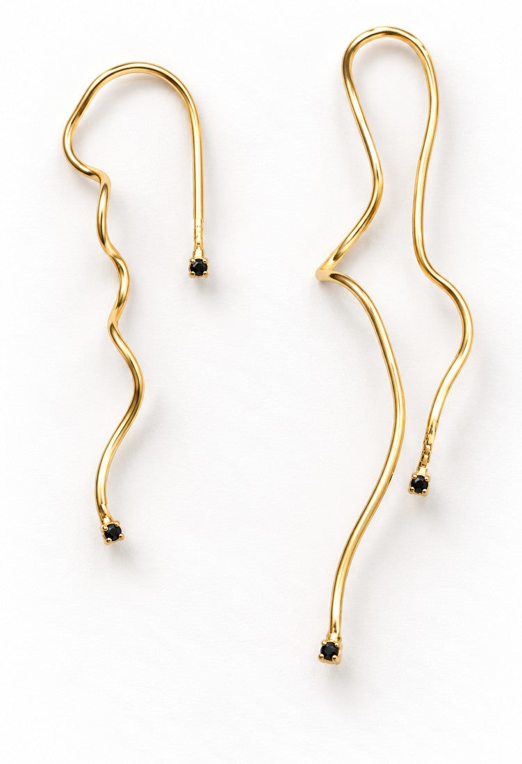 OTILYAS Wendy Earrings (F) Nº 83647, one of a kind, view 4 on white