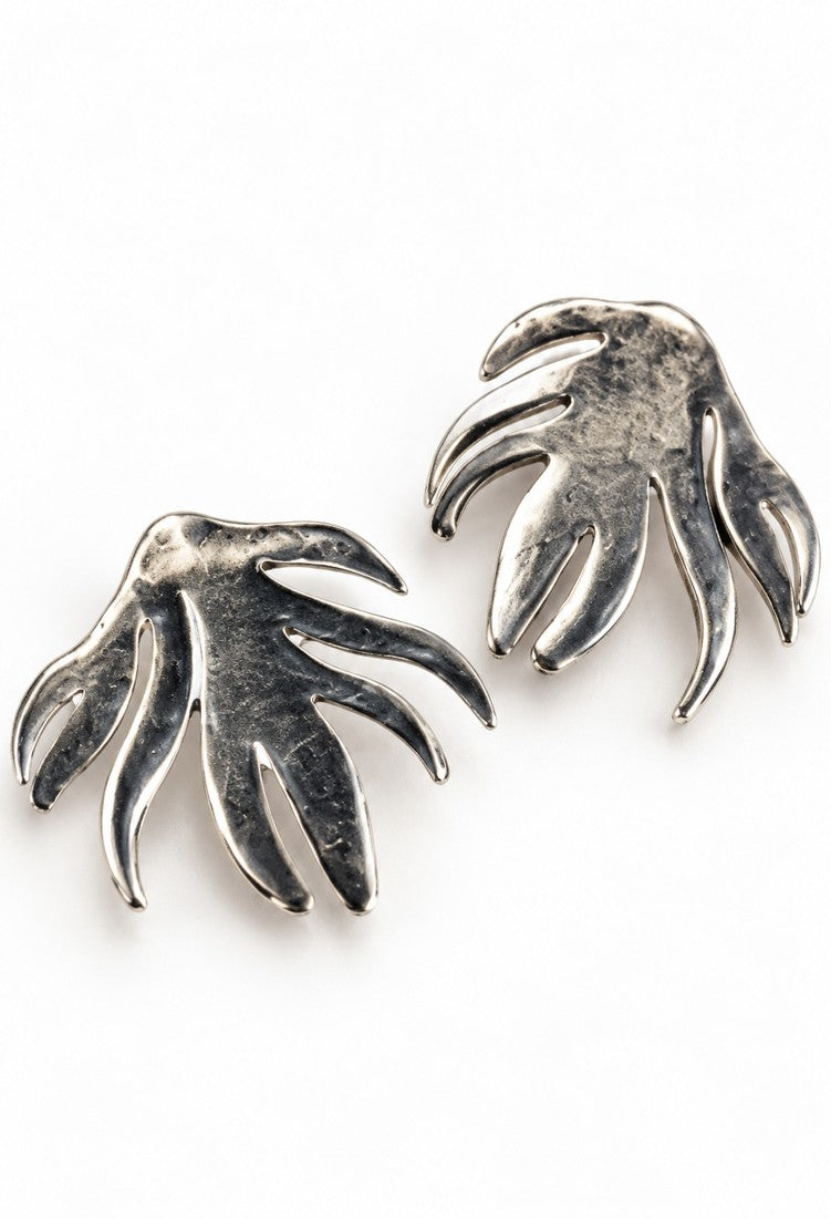 OTILYAS Ocean Earrings Nº 8419, one of a kind, view 4 on white