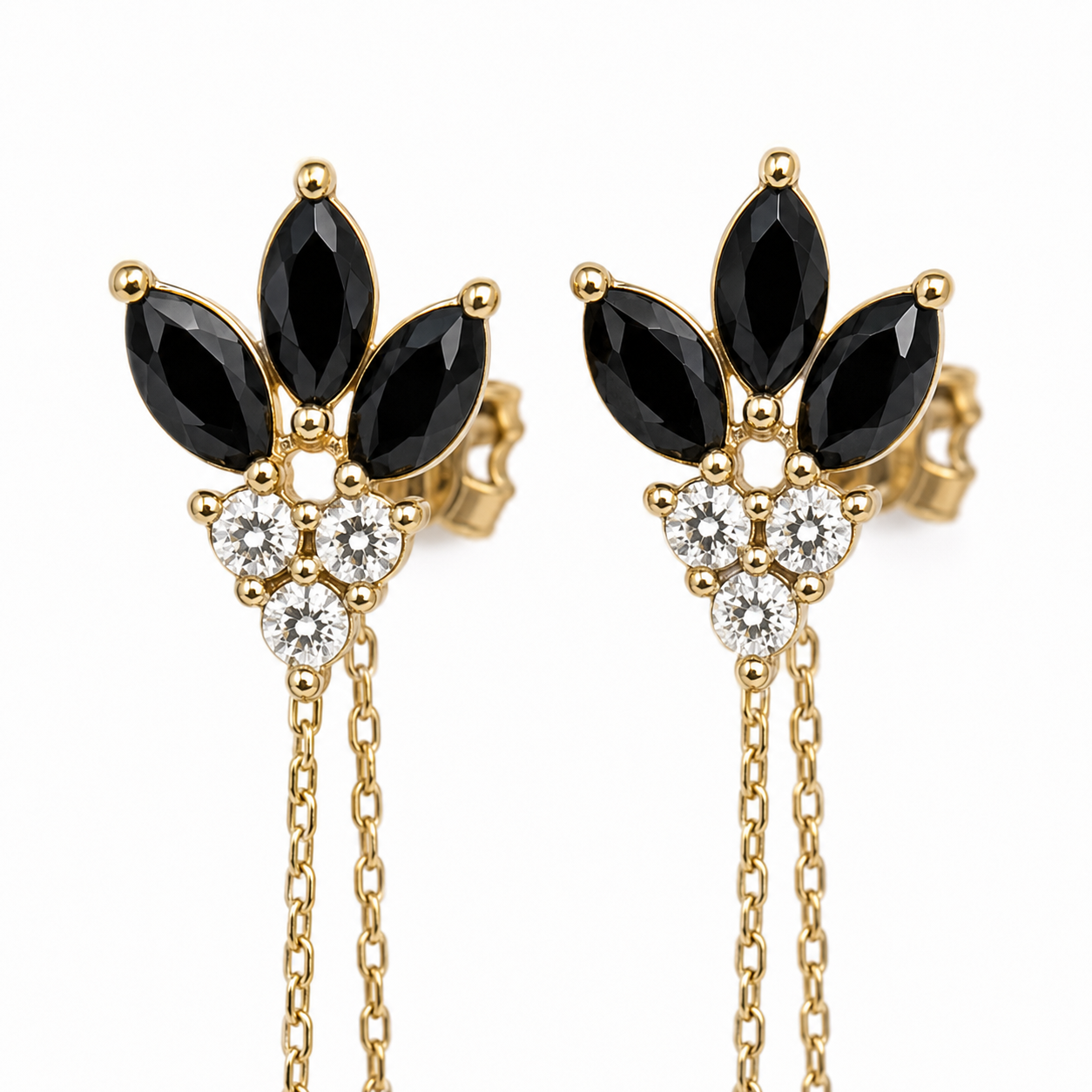 Kiki earrings 14k