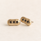 14K Gold Clouds Earring
