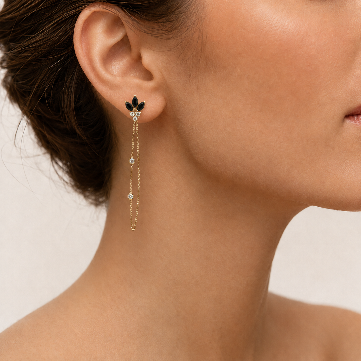 Kiki earrings 14k