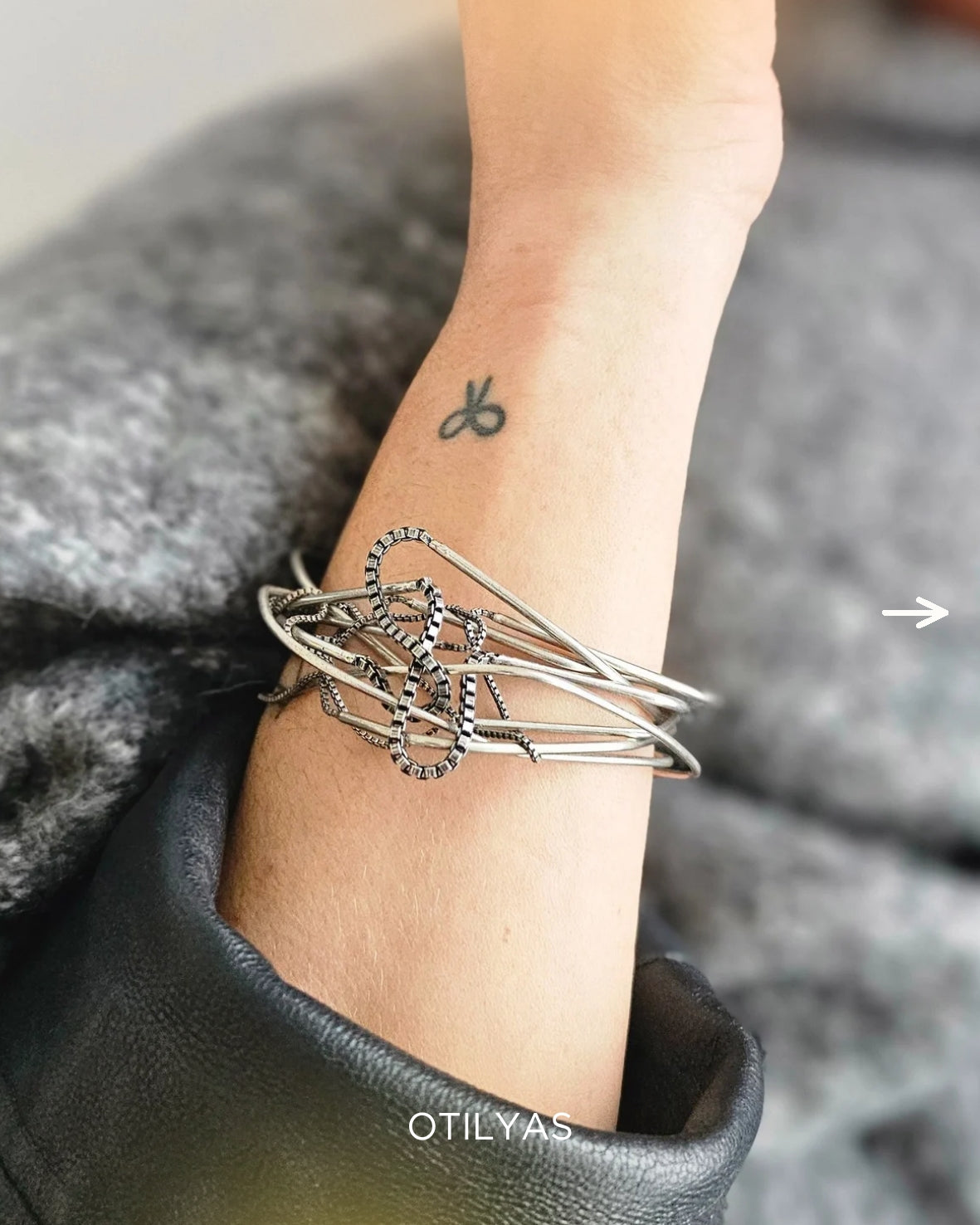 Hurricane -Silver -Set of 5