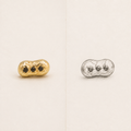 Cloud necklace 14k yellow gold