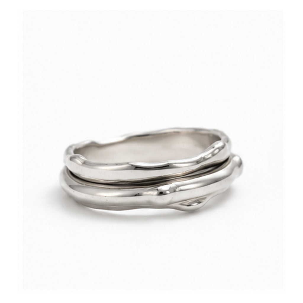 Tina couple of irregular renew vows ring